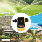 Bewinner Water Timer with Solar Panel, Smart Sprinkler Timer Automatic Irrigation Controller, APP Remote Control Rain Sensor, Outdoor Garden Hose for Yard Lawn Watering 2800mAh - Image 4