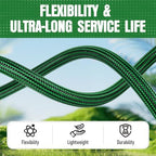 Garden Hose 50 ft, Non-Expanding Lightweight Kink-Free Flexible Water Hose - Image 7