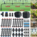 Drip Irrigation System Kit, 230FT Quick-Connect Garden Watering System with 1/2" & 1/4" Tubing Hose, Auto Water Saving Irrigation for Raised Bed, Lawn, Greenhouse, Patio by Socpuro