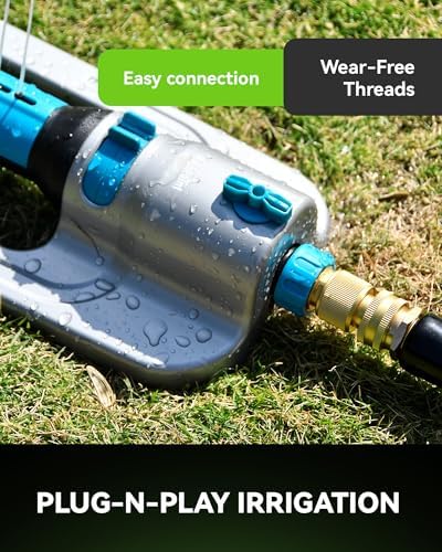 RainPoint Brass Quick Connect & Metal Hose Nozzle Kit - Image 3