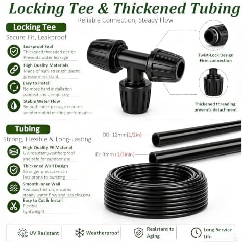 Automatic Misting System for Cooling Pets, Custom Hose Length - Image 5