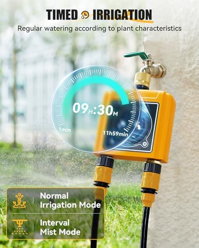 RAINPOINT WiFi Water Timer 2 Zone, Garden Hose Splitter 2 Way - Image 3
