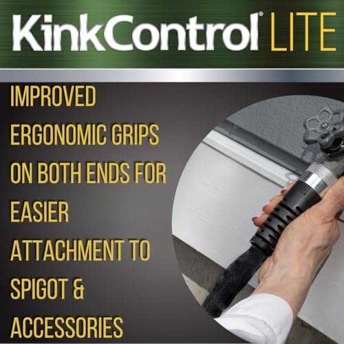 Kink Control Lite, Doesn’t Expand or Burst, Extremely Light Weight, Garden Hose, Water Hose with Superior UV Resistance, Ergonomic Grip, High Burst Strength,Kink Resistance, 50 Ft - Image 3
