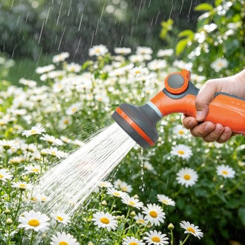 Garden Hose Nozzle 8 Pattern Water Sprayer for Watering Car Wash - Image 6