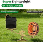 50+100FT Garden Hose, Non-Expanding Water Hose Ultra Lightweight, Kink-Free, Burst-Resistant, Lead-Free, Durable & Flexible High-Pressure Hose for Yard, Lawn, Outdoor, Car Washing - Image 4