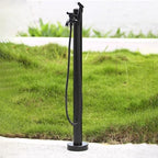 Floor Mounted Faucet Outdoor Water Pipe Vertical Fountain Irrigation Column,Stainless Steel Outdoor Water Column Faucet - Large Antifreeze Garden Watering Solution for Irrigation - Durable F by Unknown