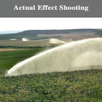 Impact Sprinkler, Heavy Duty Metal Pulse Sprinkler with Nozzle, 360° Large Area Rotation Irrigation, Suitable for Orchards, Farmland Irrigation, Lawn Greening - Image 3