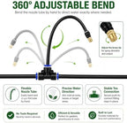 66FT 5/16" Garden Watering Kit with 22 Brass Nozzles - Image 6