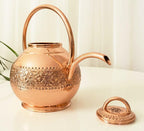 Handmade Pure Copper Watering Can – Mini Flower Watering Pot for Plants, Vintage-Style - Image 2