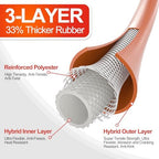 Heavy Duty Garden Hose 50 ft x 5/8 in, Flexible & Lightweight - Image 2
