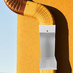 Foldable Rainwater Diverter for Barrel Collection System, Iron White - Image 6