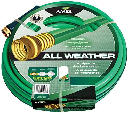 AMES The Companies, Inc 4008000A All-Weather Garden Hose, 100-Ft X 5/8-Inch by AMES