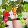 Bubblegum Stuff - Mushroom Micro Dousers, Neon Coloured Glass - Garden Tools, Home Accessories, Garden Gadgets, Automatic Watering System, Moisture Meter Plant - Batteries Included by BubblegumStuff