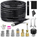 TANYO 100FT Sewer Jetter Kit for Pressure Washer, 5800PSI Drain Cleaner by TANYO