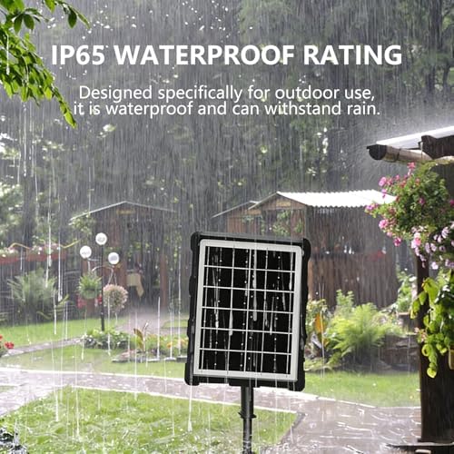 Programmable Solar Powered Automatic Garden Watering Sprinkler System with Timer for Outdoor Plant and Lawn Irrigation - Image 5