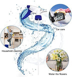 30 Pack Spray Bottle Nozzles, Heavy-Duty Stream Trigger Spray Nozzle Replacement Parts Adjustable Head Sprayer with Mist Stream Sprayer Fits 8oz /16oz Spray Bottles Round 28/400 Neck Bottles (Blue) - Image 3