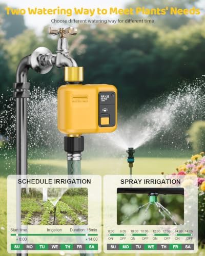 WiFi Water Timer 1 Zone for Garden Hose, Brass I/O - Image 4