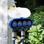 2 Zone Programmable Garden Irrigation Timer with Adjustable Settings and Strong ABS Construction - Image 2