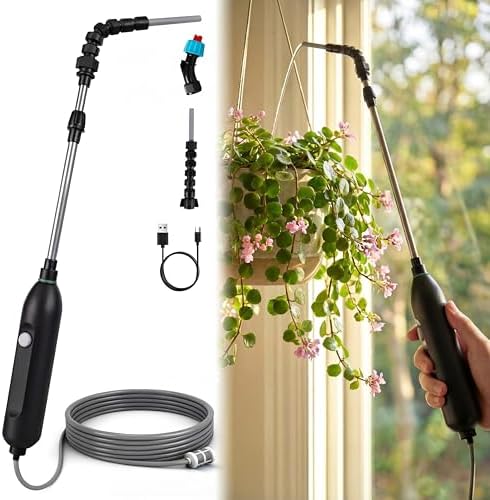 High Reach Electric Plant Waterer for Indoor Hanging Plants by NoveltyLighting