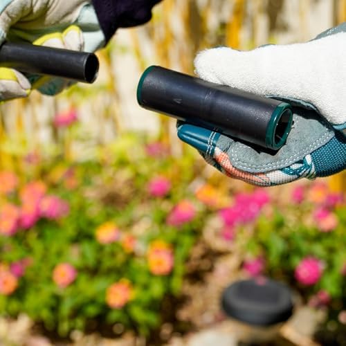 DIG 1/2" 16mm Drip Irrigation Compression Fittings Quick Start Kit | Fits .620"–.640" OD Poly Drip Tubing | High-Impact Plastic | UV Resistant | Leak-Free Performance - Image 5