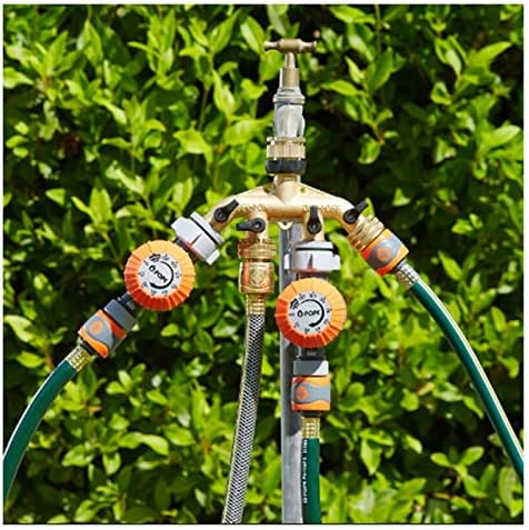Brass Pipe Fittings 4 Way Brass Hose Tap Fittings Hose Valve Manifold Hose Splitter Tap Adaptors 1PC Water Distributor Repair Fittings - Image 5