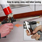 2 Pack Foam Gun, Picowe Foaming Gun Pu Expanding Caulking Gun Metal Body Pro Heavy Duty PU Spray Foam Gun Grade Expanding Spray Application Applicator - Image 4