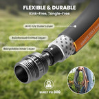 Giraffe Tools 25FT Lay Flat Garden Hose 50% Lighter Water Hose - Image 4