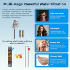 Hibbent All Metal Dual Filtered Rainfall High Pressure 10'' Shower Head - Image 5