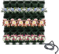 Self-Watering Wall-Mounted Planter, 36 Pots Wall Mounted Plastic Plant Grow Pot Vertical Garden Planter with Intelligent Control & Adjustable Irrigation System for Indoor Outdoor (Green, 36 Pots) by GoodLucky