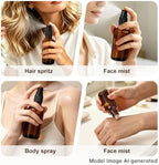 Glass Spray & Roller Bottle Set – Amber Glass Spray Bottles - Image 6