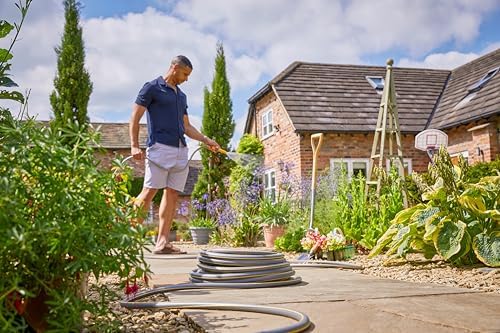 HOZELOCK - Ultramax Hose 12.5mm x 30 m, Up To 70% Recycled PVC, Robust, Weather-Resistant, Anti-Twist, Anti-Kink and Anti-Crush Hose, [7930P0000], Grey - Image 5