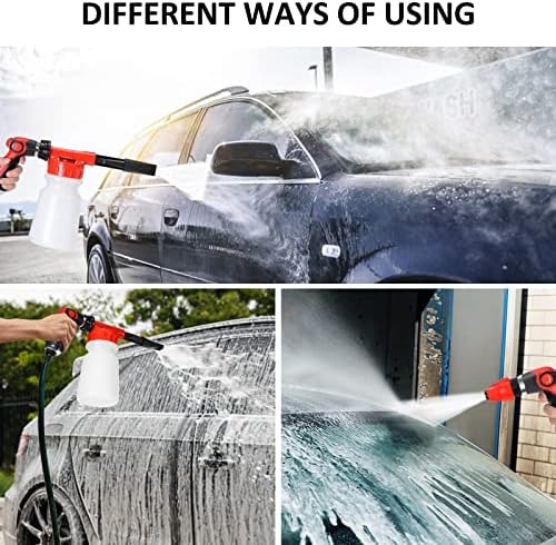 35Pcs Car Wash Kit with Foam Gun, Complete Car Detailing Kit Black - Image 2