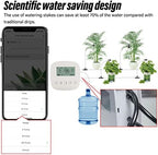 FLEXMAN Greenhouse Micro Drip Irrigation Kit, Smart APP Automatic Watering System, Programmable Timing Irrigaition System for 20 Potted Plants, Automatic Plants Watering Device - Image 2