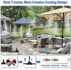 POCKET PANDA Outside Mister for Patio, Outdoor Misting Kit, 100Ft|30M. - Image 4