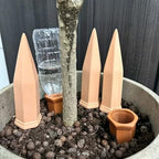Automatic Water Spikes 6 Pack Ceramic Plant Watering Tools Drip Irrigation Device Terracotta Watering Stakes - Image 2