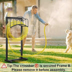 2 Pack Garden Hose Holder,100ft Capacity Hose Reel for Outside - Image 2