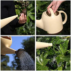 Watering Can Gardening Tools Watering Can Large Capacity Sprinkling with Handle Indoor Outdoor Plant Sprinkler Long Mouth Pot Garden Tool(D) - Image 3