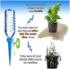 Garden Lawn Sprinkler Irrigation System DIY Automatic Dripper Spike Plant Waterer with Adjustable Valve Drip Irrigation System Indoor Office Watering Tools 12 Pieces (Color : Green) - Image 6