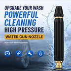 Adjustable Twist Brass Heavy Duty Hose Nozzle Solid Metal Garden Water Spray Patterns Nozzle Sprinkler High Pressure Jet Sweeper Power Washer Attachment for Car Washing Plants Alloy Sprayer(2 PC) - Image 2