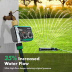 RESTMO 3-Dial Analog Sprinkler Timer, Mechnical Water Timer for Outdoor - Image 6