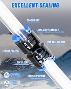 3/8" Air Line Tubing Kit, 32.8FT SAE J844 PA Nylon Air Hose Tubing - Image 3