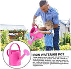 Multi-use Iron Art Watering Pot for Indoor Outdoor Plants Garden Sprayer for Succulents and Air Plants Red Spray Bottle Suitable for Household Gardening - Image 4
