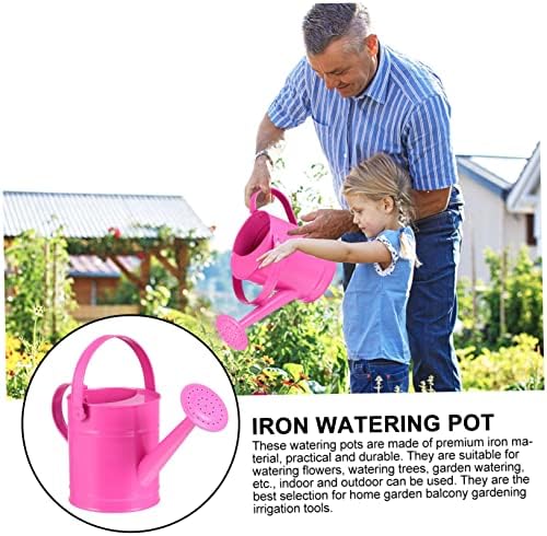 Multi-use Iron Art Watering Pot for Indoor Outdoor Plants Garden Sprayer for Succulents and Air Plants Red Spray Bottle Suitable for Household Gardening - Image 4