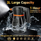 SANLIKE 2L Cordless Electric Foam Sprayer Car Wash Detailing Gun - Image 2
