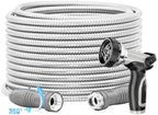 SPECILITE 100ft 304 Stainless Steel Garden Hose with 360° Swivel Handle by SPECILITE