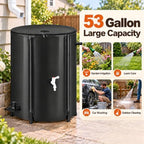 Rain Catchers for Outside, 53 Gallon Collapsible Rain Barrel with Spigot - Image 7