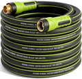 Garden Hose 50ft x 5/8", Heavy Duty Water Hose, Flexible and Durable, Kink Resistant Lightweight Hybrid Hose, Leakproof Yard Hose with Male to Female Fittings by EOOIOGARDEN