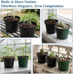 RooTrimmer 100 Pack 3inch Nursey Pots and 2 Pack Plant Trays Set, - Image 7