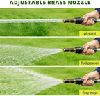 SPECILITE 50ft 304 Stainless Steel Garden Hose with Swivel Handle Nozzle - Image 4