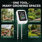 6-in-1 Digital Soil Tester - Soil Moisture Meter and pH Tester for Plant - Image 6